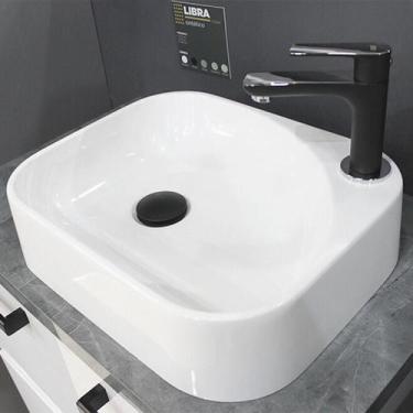 Imagem de Cuba para Banheiro em Mármore Sintético Libra Cozimax
