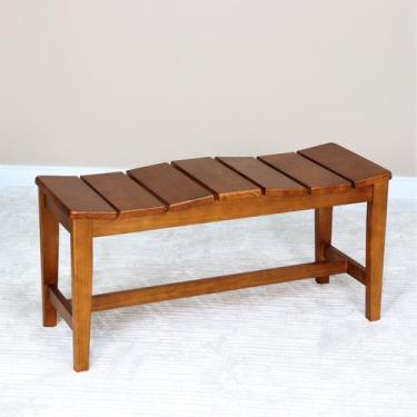 Imagem de Banco 3 Lugares 94cm Madeira Maciça Cravo - Nacional Móveis