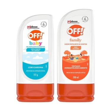 Imagem de Kit Repelente OFF! Family Loção 200ml + Repelente Off Baby Loção 117ml