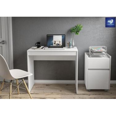 Imagem de Escrivaninha com Gaveteiro 1 Porta e 1 Gaveta - Politorno