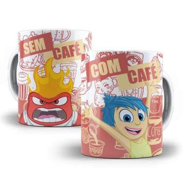 Imagem de Caneca Divertidamente Com Café Sem Café Personalizada Mod2 - Tio da Ca