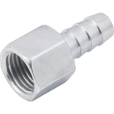 Imagem de Espigão Fixo Fêmea Para Mangueira 5/16 Rosca 1/4 Npt Aço Z - Vonder