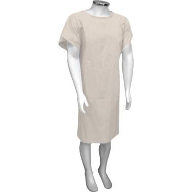 Imagem de Camisola Cirúrgica Hospitalar com Manga p/ Pacientes Unissex Artipé - 