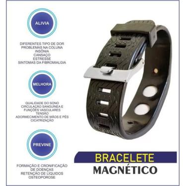Imagem de Bracelete magnetico gold quantico