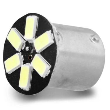 Imagem de Lâmpada LED 1 Polo Trava Reta 6 LEDs 3W 12V Luz Branca Aplicação Ré Fr