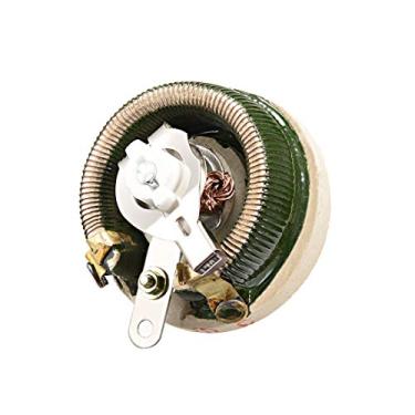 Imagem de uxcell 20 Ohm 50 W de cerâmica de alta potência potenciômetro reostato resistor variável
