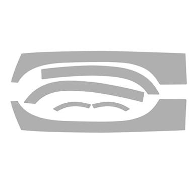 Imagem de Vicrez Paint Protection PPF Pre-Cut Kit, Wheel Lips vpp3851 Compatible with Chevrolet Tahoe 4D SUV 2002-2006