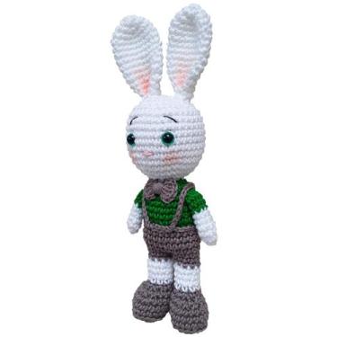 Imagem de Coelho Coelhinho Pascoa Amigurumi croche 25 cm  - Ciandella Crochê