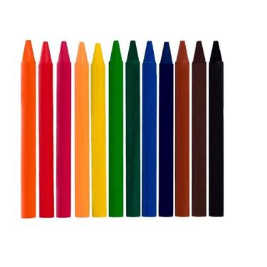 Imagem de Giz de Cera 12 Cores Leo e Leo- Kit 12 caixas- 144un total - Lynx prod