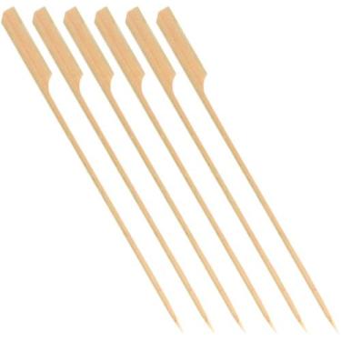 Imagem de 3.750 Espeto de Lanche Hambúrguer Petisco Golf Bambu 9cm - AAZ