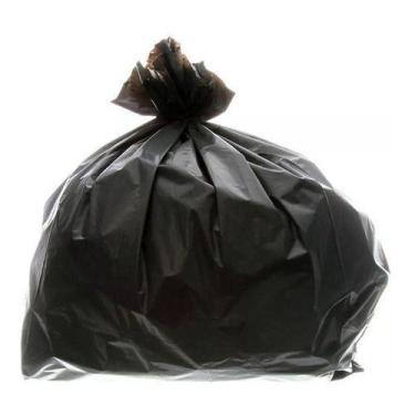 Imagem de 15 Kgs Saco Para Lixo 100 Litros Reforçado Preto Grosso - HIGIPACK