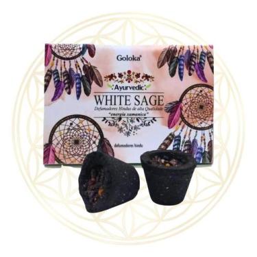 Imagem de Defumador Hindu Goloka, White Sage