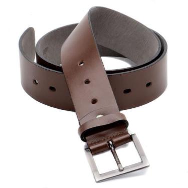 Imagem de Cinto Masculino Couro Premium Social Ref. 070 Cor Café - Duvelmon, Caf