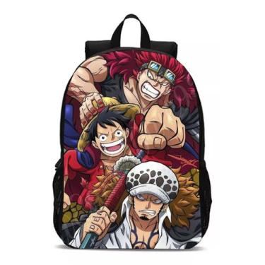 Imagem de Mochila Meninos Anime Novidade Infantil Bolsa Escolar - Geek Skin, Pre