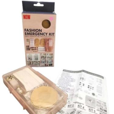 Imagem de Kit Costura Completa com 126 Acessórios Broche Multiuso para Pequenos 