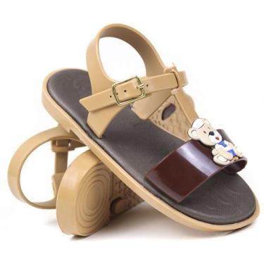 Imagem de Sandália Criança Chinelo Infantil Ursinho - Poderosa, Homem, 19/20, Be