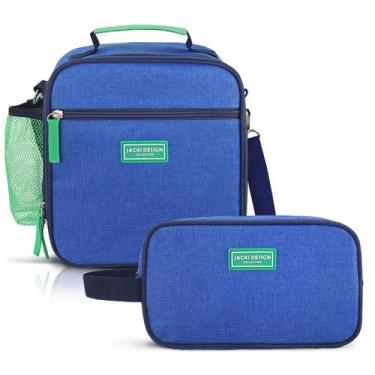 Imagem de Bolsa Térmica Lancheira Necessaire e Necessaire Estojo Infantil Juveni