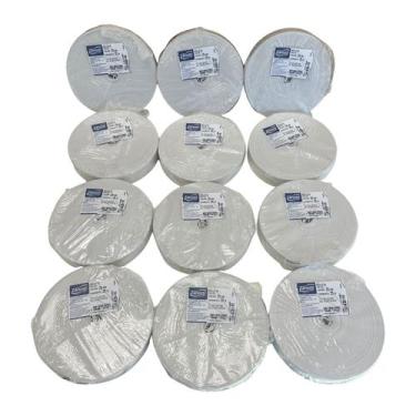 Imagem de Kit 12 Rolos De 25 Metros - Elástico Zanotti Jaraguá 30 Cru/branco 29m