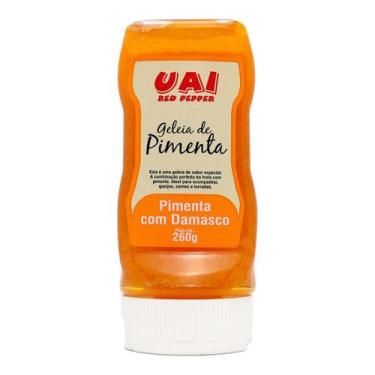 Imagem de Molho geleia de Pimenta com Damasco P Canes e Queijo 260g - Uai Red Pe