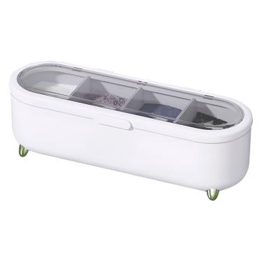 Imagem de Porta Condimentos Organizador De Temperos Com Divisórias