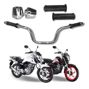 Imagem de Kit Para Moto Guidão da Cargo 160 2016 a 2024 C/ Pesos da Honda PCX e 