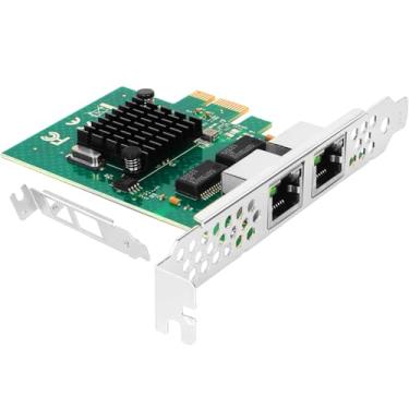 Imagem de Adaptador de servidor Gigabit Ethernet de 1000 m com chipset NetXtreme BCM5720-2P, placa LAN de rede PCI Express de duas portas com suporte de baixo perfil para Windows Sever Linux Ubuntu VMware.