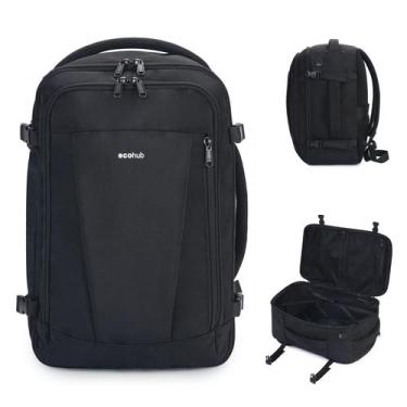Imagem de Mochila de Viagem ECOHUB Spirit Airlines - Carry On 30L Preta