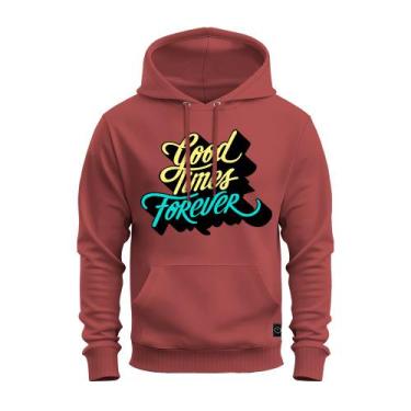 Imagem de Moletom Inverno Flanelado Good Times - Nexstar, Bordô, G