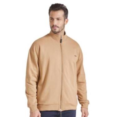Imagem de Moletom Forum Masculino Over Comfort Hoodie Classic Cáqui-Masculino