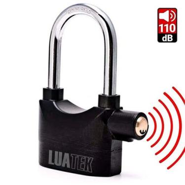 Imagem de Cadeado Com Alarme Antifurto Prova De Água Lock - Luatek