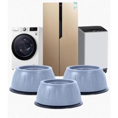Imagem de Kit 4 Pé Lava E Seca Secadora Máquina De Lavar Anti Vibração - Ttb