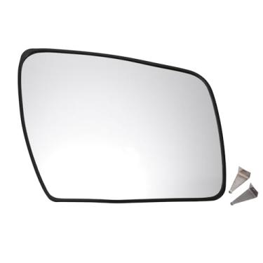 Imagem de ACROPIX Vidro retrovisor do lado direito do passageiro para KIA Soul 09-13 com placa de suporte - Pacote com 1