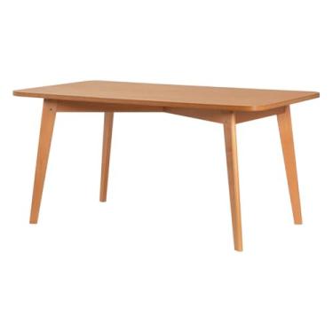 Imagem de Mesa de Jantar 6 lugares Maria Meu Móvel de Madeira - Nozes fornecedor