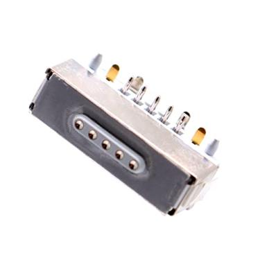 Imagem de Deal4GO DC-in Power Jack Porta de carregamento conector de substituição para MacBook Air 13'' A1466 A1465 A1369 A1370 2013 2014 2015, preto (820-3455)