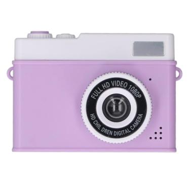 Imagem de Câmera Digital, Câmera Compacta HD 48MP 1080P Com Luz de Preenchimento, Tela Colorida TFT de 2,0 Polegadas, Zoom Digital 8X para Viagens, Suporta MP3 Player e Jogos