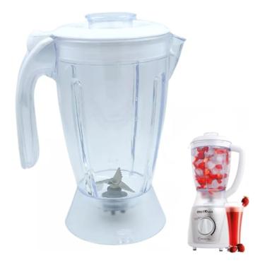 Imagem de Copo Serve P/Liquidificador Britânia Eletronic Filter 600/700/800w (TAMPA BRANCA)