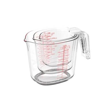 Imagem de Conjunto de 3 Jarras Medidoras Cuisinart 250ml 500ml e 1000ml