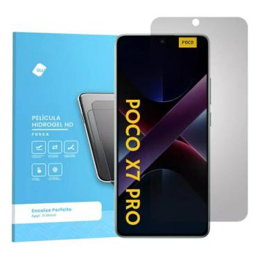 Imagem de Película Gel Hidrogel Frontal Fosca Compatível Para Xiaomi Poco X7 Pro