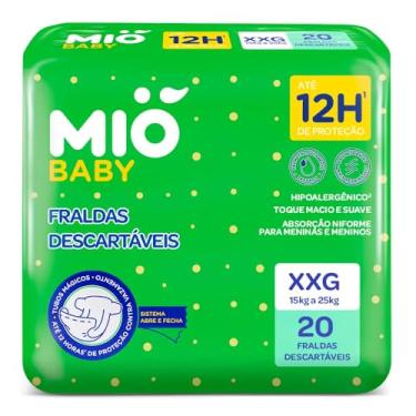 Imagem de Fralda Descartável Mió Baby Tamanho XXG com 20 Unidades