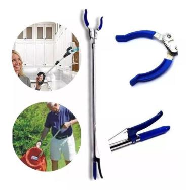 Imagem de Pegador De Objeto Garra Mão Mecânica Multiuso Extensor 90cm - STORE IM