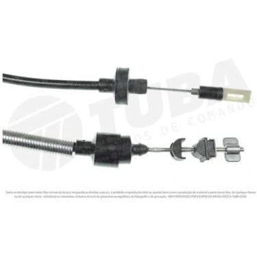 Imagem de Cabo de comando da embreagem Volkswagen Gol 1998 a 2005 TUBA