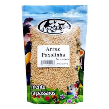 Imagem de Arroz Paxolinha Para Pássaros Pacote 500g (POUCH) Aliplan