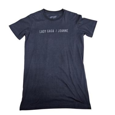 Imagem de Camiseta Lady Gaga Joanne Blusa Oficial Unissex Fn348 - Bandas, Cinza 