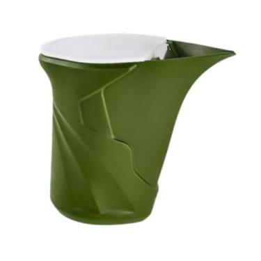 Imagem de WeiLaiKeQi Chaleira de chá de café de silicone 360ml Camping portátil chaleira cafeteira cafl the kettle for home cozinha piquenic bar ao ar livre, Verde