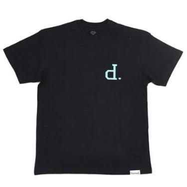 Imagem de Camiseta Diamond Un Polo Tee - Preto/Verde-Masculino