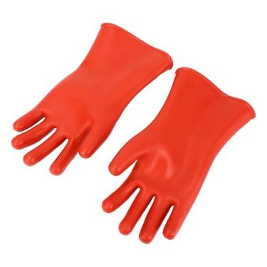 Imagem de Eletricista Isolado Luvas Resiliente À Prova De Água 500V Voltagem Resistentes Finos Com Borracha Macia para Vida Trabalho Proteger