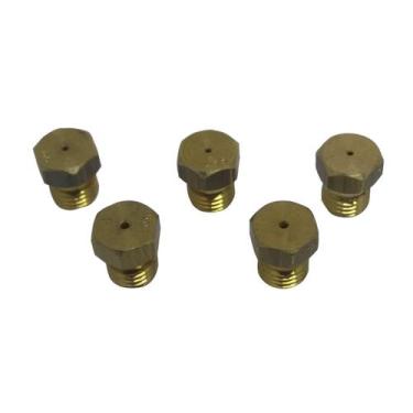 Imagem de Kit Bico Injetor Gás Glp Fogão Cooktop Fit Line 26343 1642 5 Bocas Fis