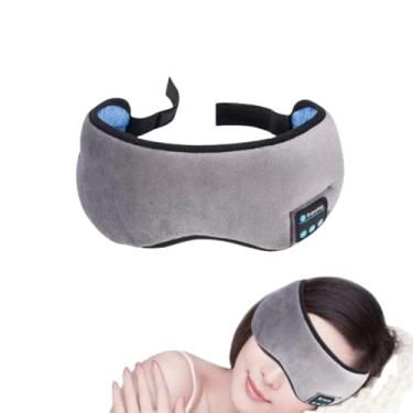 Imagem de Máscara de Dormir Tapa Olho Fone De Ouvido Bluetooth 5.0 Confortável Ajustável Lavável Conforto PREMIUM E-Shop Center