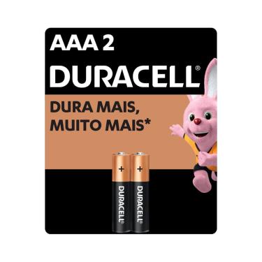 Imagem de Pilha Alcalina aaa Palito duracell com 2 unidades