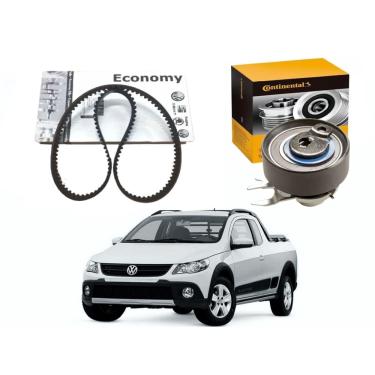 Imagem de Kit correia dentada tensor contitech volkswagen saveiro cross G5 1.6 8V 2009 A 2013